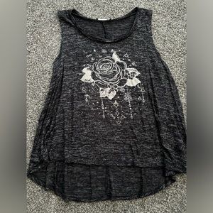 high to low tank top